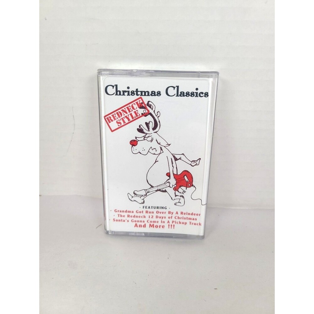 Christmas Classics Redneck Style Cassette Used